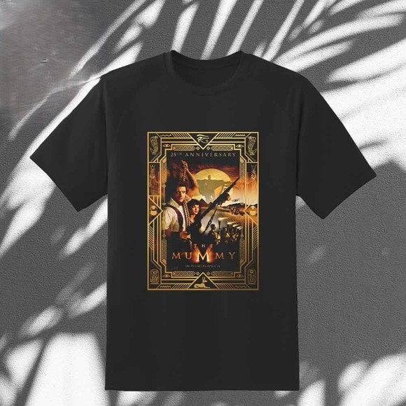 Gildan Tops - The Mummy Official Poster For The 25th Anniversary T-Shirt